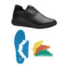 WearerTech Relieve Shoe Black/Black with Modular Insole Size 42 BB740-42