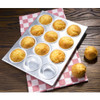 Vogue Aluminium Muffin Tray 12 Cup C561