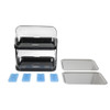 APS Roll Top Cool Display Tray Double Deck CB794