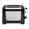 Dualit 2 Slice Lite Toaster Black 26205 CC800