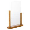 Securit Acrylic Menu Holder With Wooden Frame A4 CE409