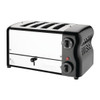 Rowlett Esprit 4 Slot Toaster Jet Black w/2x Additional Elements & Sandwich Cage CH183