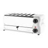 Rowlett Esprit Toaster White 6 Slot w/2x Additional Elements & Sandwich Cage CH186