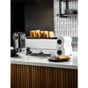 Rowlett Esprit Toaster White 6 Slot w/2x Additional Elements & Sandwich Cage CH186