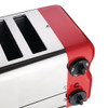 Rowlett Esprit 6 Slot Toaster Traffic Red w/2x Additional Elements & Sandwich Cage CH188