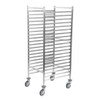 Matfer Bourgeat 20 Level Gastronorm Racking Trolley 2/1GN CX725