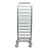 Matfer Bourgeat 12 Tray Cafeteria Trolley Grey CX726