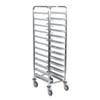 Matfer Bourgeat 12 Tray Cafeteria Trolley Grey CX726