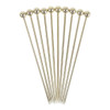 Beaumont Ball Garnish Pick Gold Plated (Pack of 10) CZ589