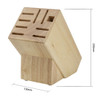 Vogue Wooden Knife Block 9 Slots D738