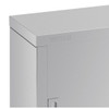 Vogue Stainless Steel Wall Cupboard 1200mm DL450