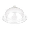 Olympia Kristallon Polycarbonate Display Plate Clear 345(Ø)mm FE474