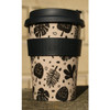 Huskup Botanical House Plants Reusable Eco Coffee Cup 400ml FT140