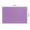 Hygiplas Anti-bacterial Low Density Chopping Board Purple - 450x300x10mm FX110