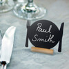 Securit Mini Plate Shaped Blackboards (Pack of 3) GL112