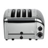 Dualit 2 x 2 Combi Vario 4 Slice Toaster Stainless 42174 L139