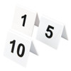 Plastic Table Numbers 1-10 L981