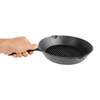 Vogue Round Cast Iron Ribbed Skillet Pan 267mm M652