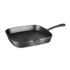 Vogue Square Cast Iron Ribbed Skillet Pan 241mm M653