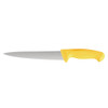 Vogue Yellow Handle 6 Piece Knife Set with Wallet S852