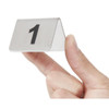 Olympia Stainless Steel Table Numbers 1-10 (Pack of 10) U046