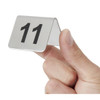 Olympia Stainless Steel Table Numbers 11-20 (Pack of 10) U047
