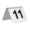 Olympia Stainless Steel Table Numbers 11-20 (Pack of 10) U047