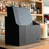Securit Contemporary Menu Covers and Storage Box A4 Black (Pack of 20) U266