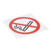 Vogue No Smoking Symbol Window Sign Y937
