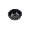 Melamine Black Ribbed Ramekin 4oz