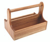 Genware Dark Wood Table Caddy Group Image