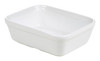 Genware Porcelain Rectangular Pie Dish 15.5x11.5cm/6 x 4.5" 12 Pack