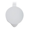 Full shot of Polycarbonate Jud Lid in White background.