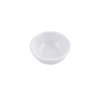 Full shot of the bottom of White Melamine Fluted Ramekin 2 oz.