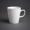 Shot of Olympia Athena Latte Mugs 285ml in a black background.