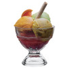 Shot of Utopia American Round Sundae Glasses 300ml with content.