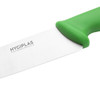 Blade of Hygiplas Chef Knife Green 21.5cm.