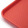 Corner of Olympia Kristallon Polypropylene Fast Food Tray Red Large 450mm.