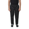 Man wearing Whites Vegas Chef Trousers Polycotton Black XL.