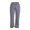 Front of Whites Unisex Vegas Chefs Trousers Black and White Check L.