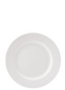 Pure White Wide Rim Plate 8 inch