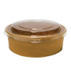 Compostable Round Kraft Takeaway Containers 750ml