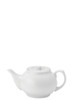 4 Pack Utopia Pure White Teapots 430ml