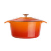 Vogue Orange Round Casserole Dish 4Ltr GH303