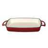 Vogue Red Cast Iron Casserole Dish 1.8Ltr GH319