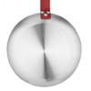 Hygiplas Non-Stick Teflon Aluminium Platinum Plus Frying Pan with Red Handle 200mm FB473
