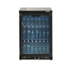 Gamko Bottle Cooler - Single Hinged Door 150 Ltr Black CE550