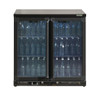 Gamko Bottle Cooler - Double Hinged Door 250 Ltr Black CE553