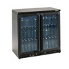 Gamko Bottle Cooler - Double Hinged Door 250 Ltr Black CE553