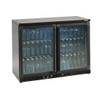 Gamko Bottle Cooler - Double Hinged Door 275 Ltr Black CE554